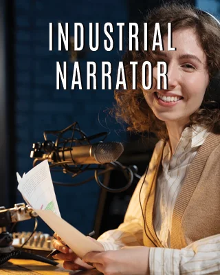 industrial narrator